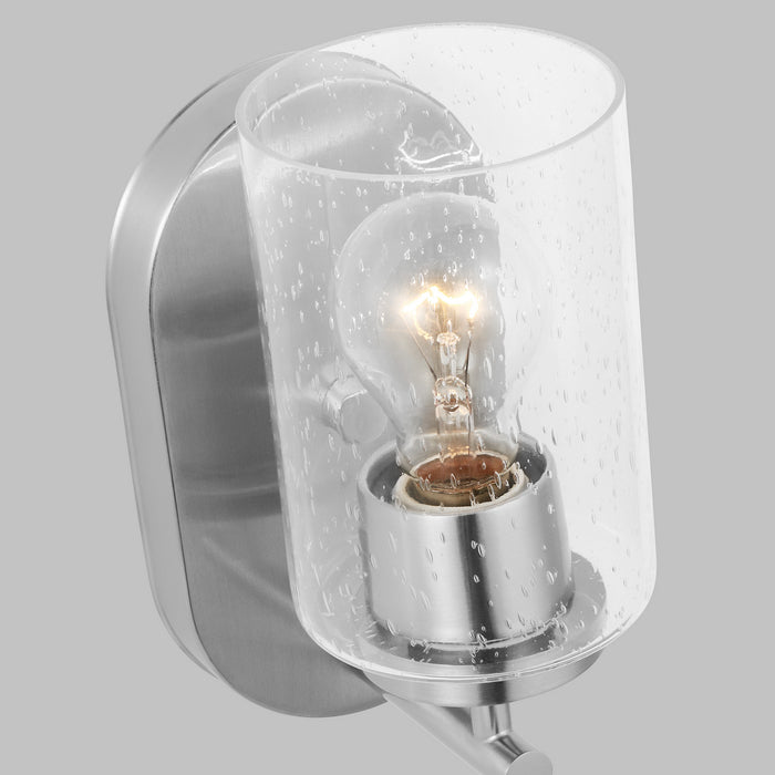 Generation Lighting 41170-962 One Light Wall / Bath Sconce, Brushed Nickel