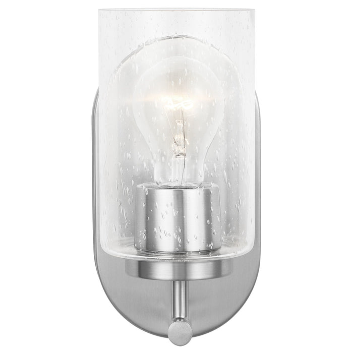 Generation Lighting 41170-962 One Light Wall / Bath Sconce, Brushed Nickel