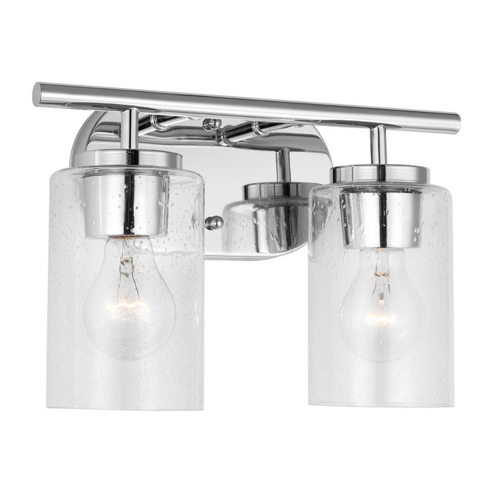Generation Lighting 41171-05 Two Light Wall / Bath, Chrome