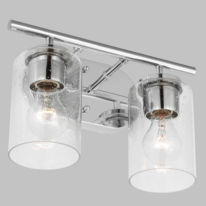 Generation Lighting 41171-05 Two Light Wall / Bath, Chrome