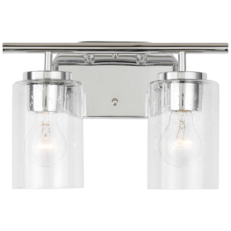 Generation Lighting 41171-05 Two Light Wall / Bath, Chrome