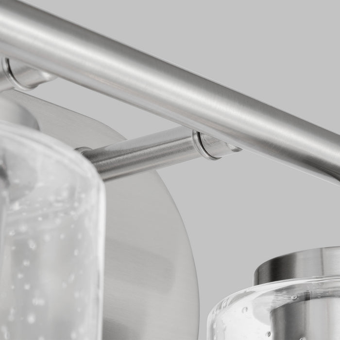 Generation Lighting 41171-962 Two Light Wall / Bath, Brushed Nickel