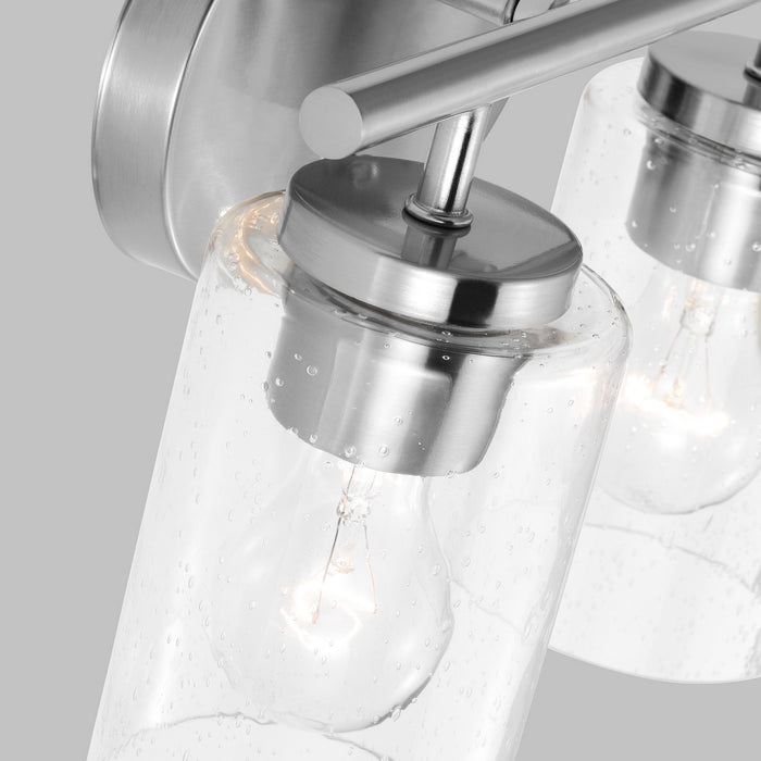 Generation Lighting 41171-962 Two Light Wall / Bath, Brushed Nickel