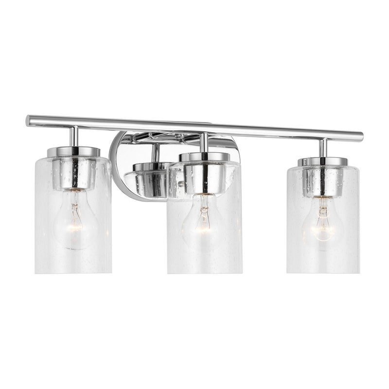 Generation Lighting 41172-05 Three Light Wall / Bath, Chrome