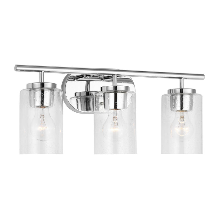 Generation Lighting 41172-05 Three Light Wall / Bath, Chrome
