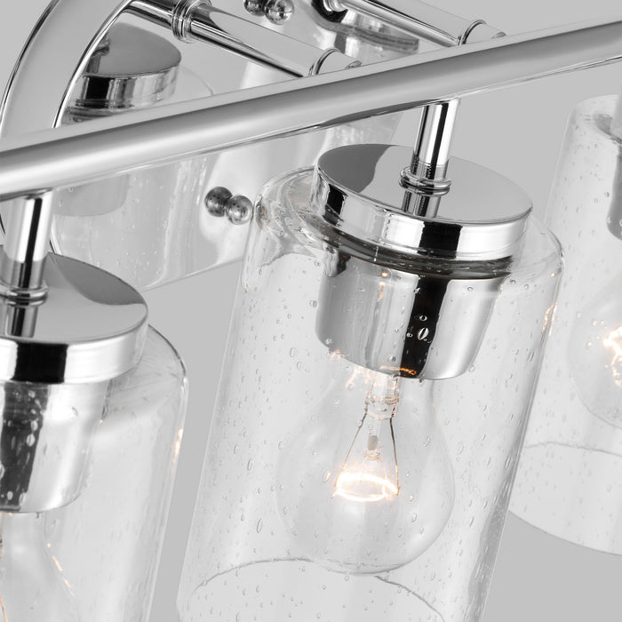 Generation Lighting 41172-05 Three Light Wall / Bath, Chrome