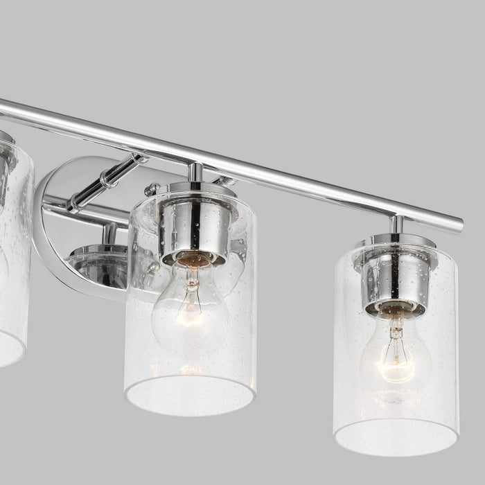 Generation Lighting 41172-05 Three Light Wall / Bath, Chrome