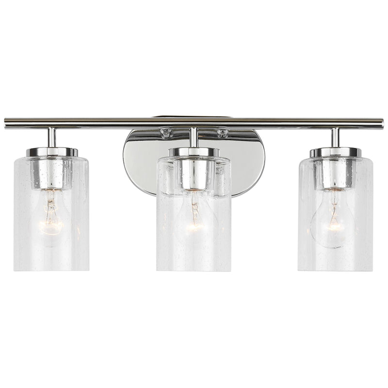 Generation Lighting 41172-05 Three Light Wall / Bath, Chrome