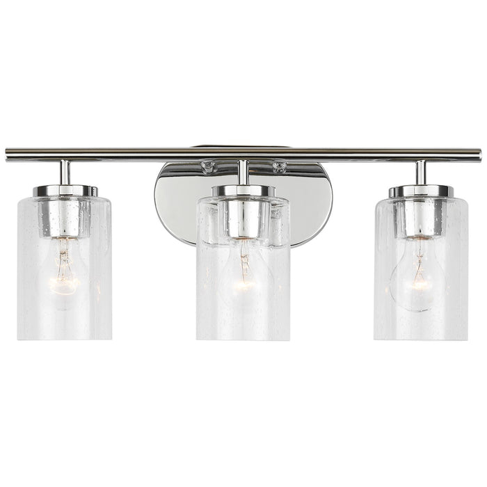 Generation Lighting 41172-05 Three Light Wall / Bath, Chrome