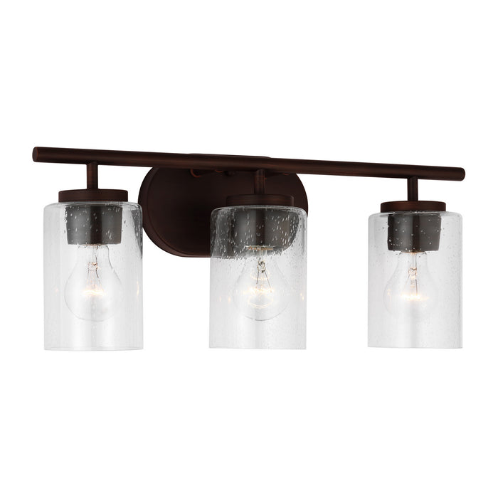 Generation Lighting 41172-710 Three Light Wall / Bath, Bronze