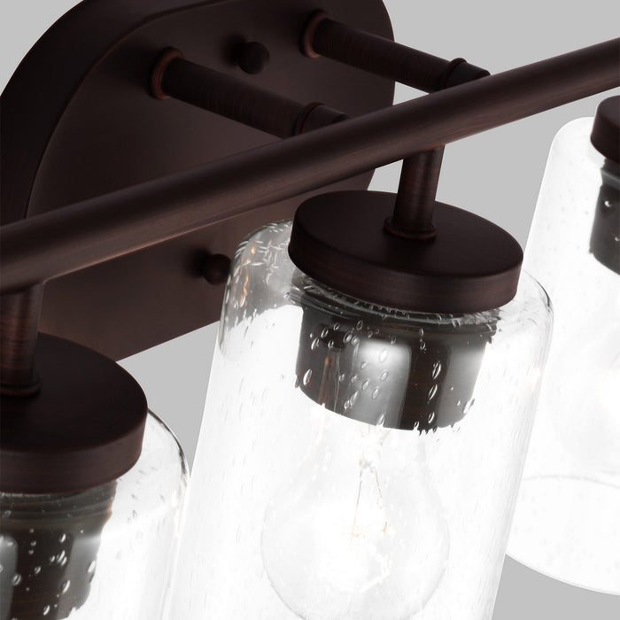 Generation Lighting 41172-710 Three Light Wall / Bath, Bronze