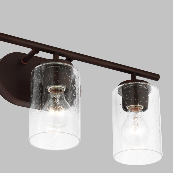Generation Lighting 41172-710 Three Light Wall / Bath, Bronze