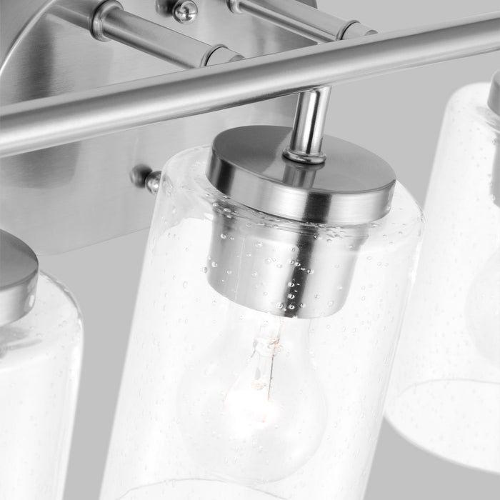 Generation Lighting 41172-962 Three Light Wall / Bath, Brushed Nickel