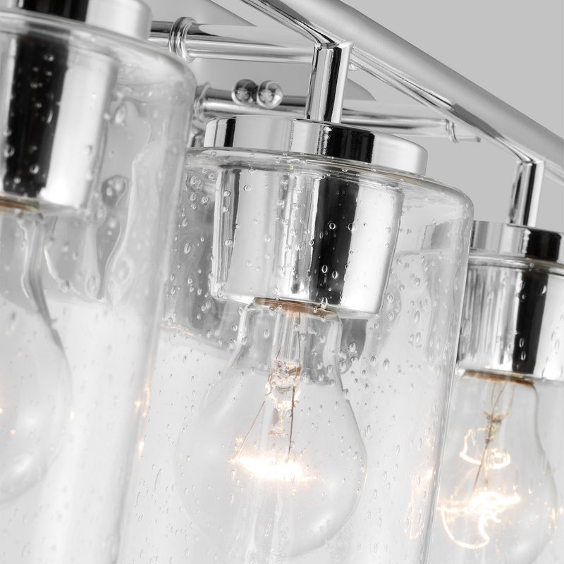 Generation Lighting 41173-05 Four Light Wall / Bath, Chrome