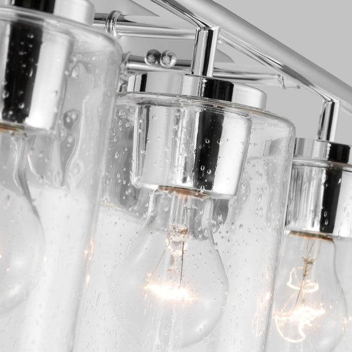 Generation Lighting 41173-05 Four Light Wall / Bath, Chrome