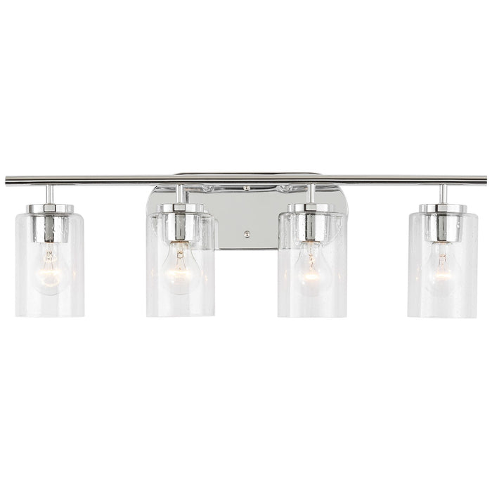 Generation Lighting 41173-05 Four Light Wall / Bath, Chrome