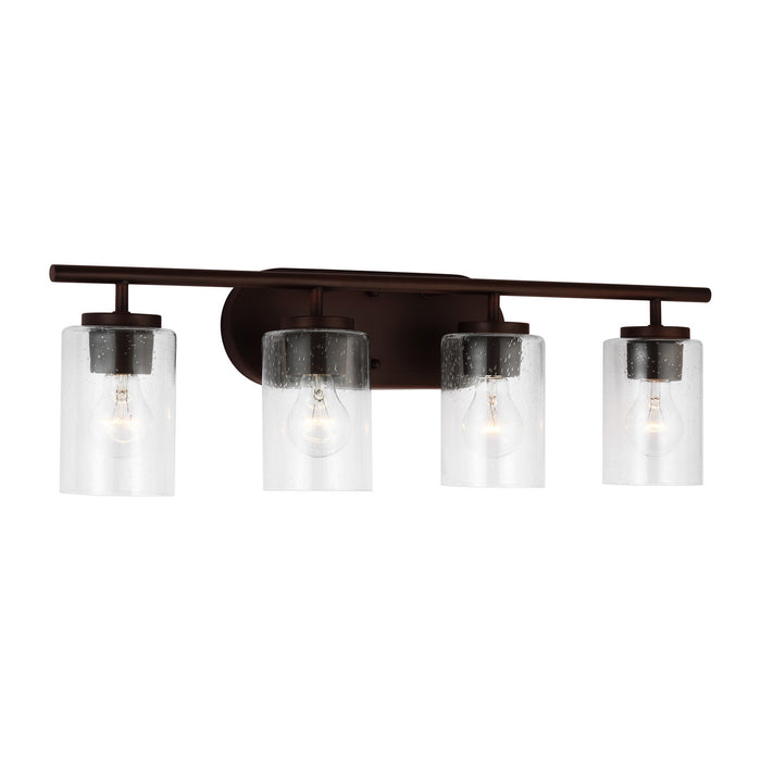 Generation Lighting 41173-710 Four Light Wall / Bath, Bronze
