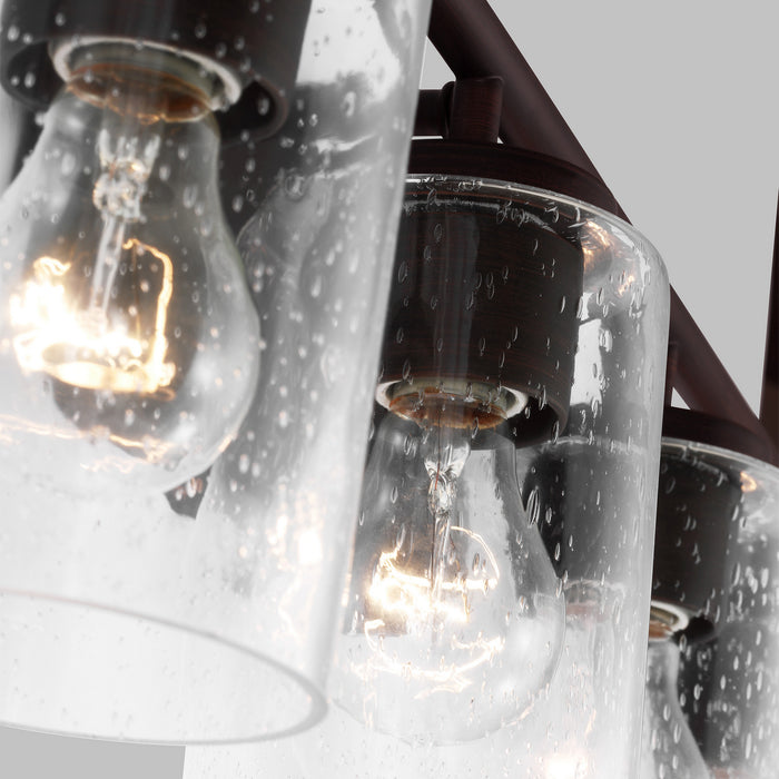 Generation Lighting 41173-710 Four Light Wall / Bath, Bronze