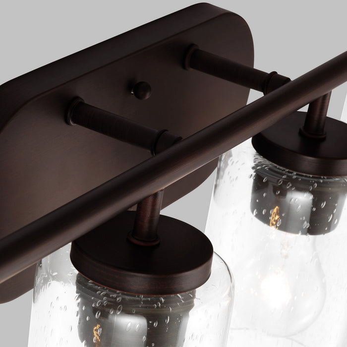 Generation Lighting 41173-710 Four Light Wall / Bath, Bronze