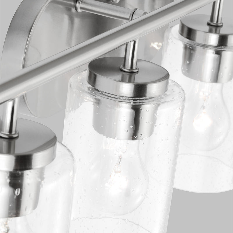 Generation Lighting 41173-962 Four Light Wall / Bath, Brushed Nickel
