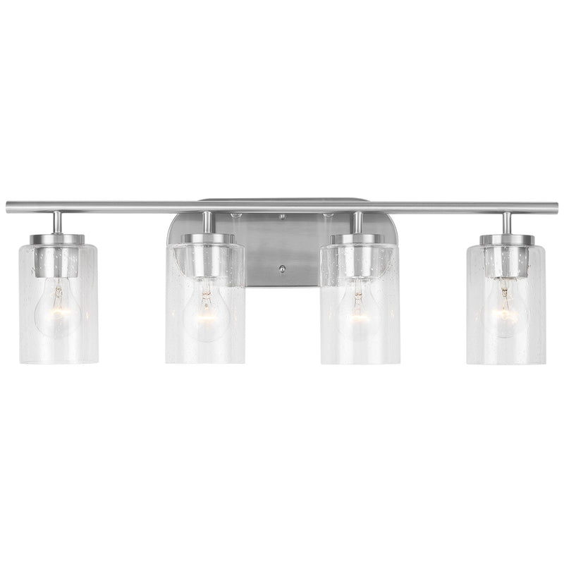 Generation Lighting 41173-962 Four Light Wall / Bath, Brushed Nickel