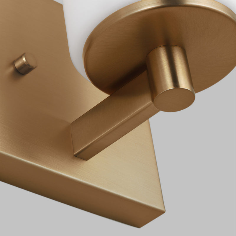 Generation Lighting 4139101EN3-848 One Light Wall / Bath Sconce, Satin Brass
