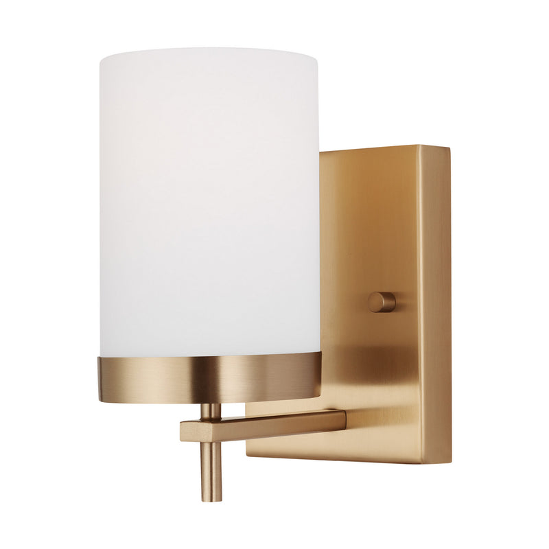 Visual Comfort Studio 4190301-848 One Light Wall / Bath Sconce, Satin Brass