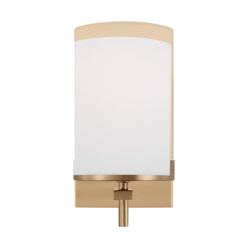 Visual Comfort Studio 4190301-848 One Light Wall / Bath Sconce, Satin Brass