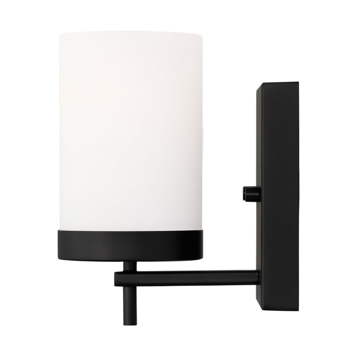 Visual Comfort Studio 4190301EN3-112 One Light Wall / Bath Sconce, Midnight Black