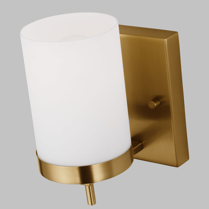 Visual Comfort Studio 4190301EN3-848 One Light Wall / Bath Sconce, Satin Brass
