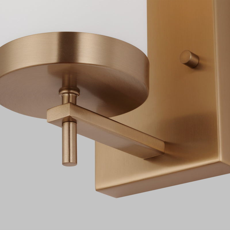 Visual Comfort Studio 4190301EN3-848 One Light Wall / Bath Sconce, Satin Brass