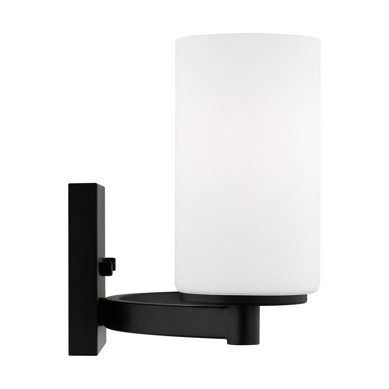 Generation Lighting 4439102-112 Two Light Wall / Bath, Midnight Black