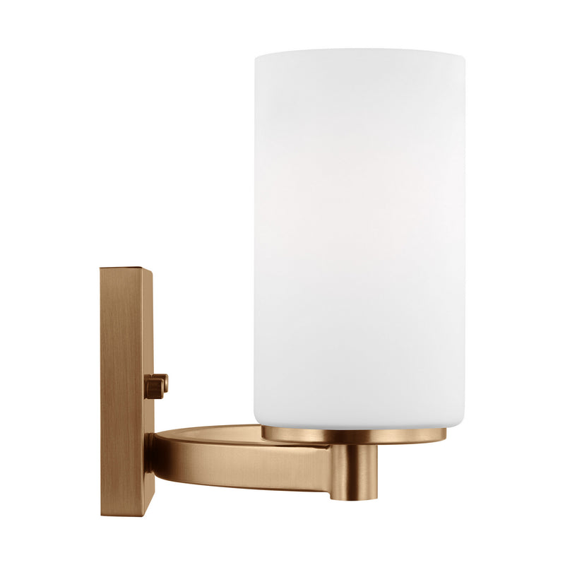 Generation Lighting 4439102-848 Two Light Wall / Bath, Satin Brass