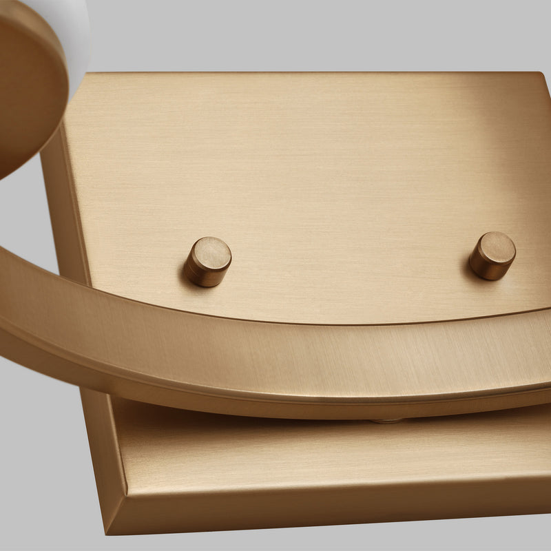 Generation Lighting 4439102EN3-848 Two Light Wall / Bath, Satin Brass