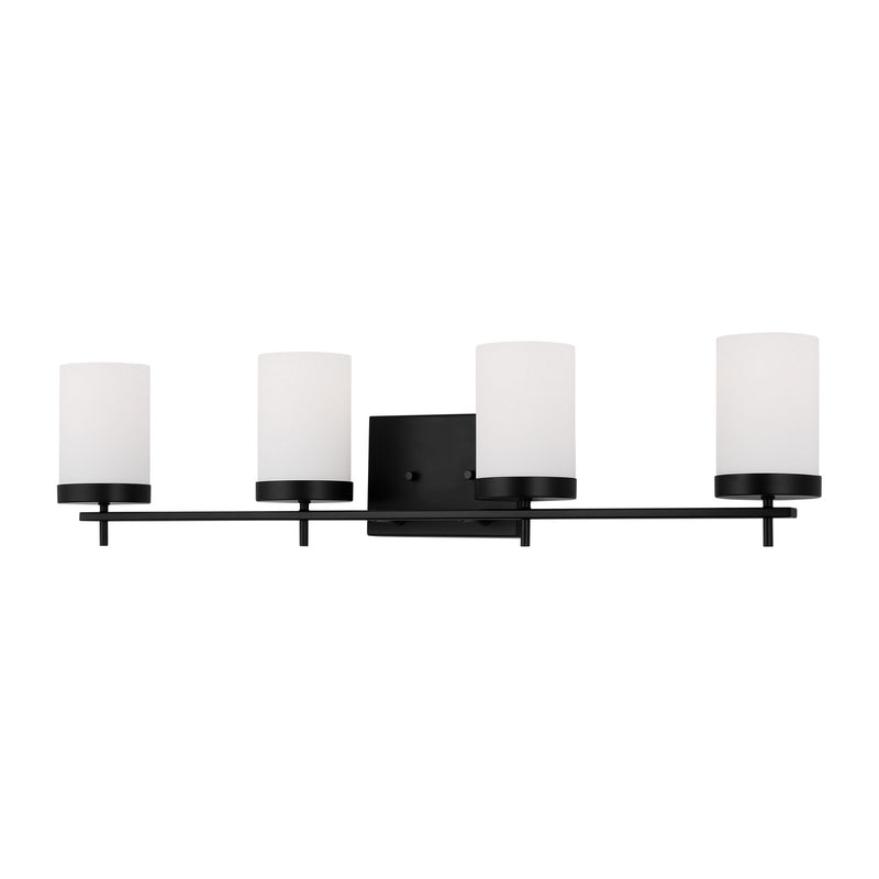 Visual Comfort Studio 4490304EN3-112 Four Light Bath, Midnight Black