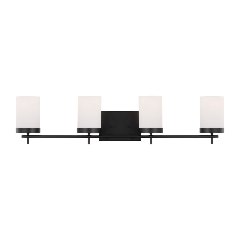 Visual Comfort Studio 4490304EN3-112 Four Light Bath, Midnight Black
