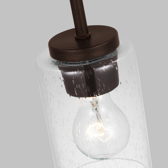 Generation Lighting 61170-710 One Light Mini-Pendant, Bronze
