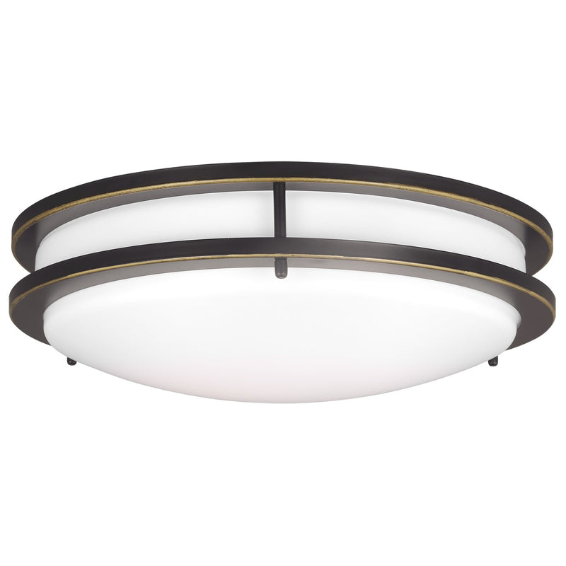 Generation Lighting 7650893S-71 LED Flush Mount, Antique Bronze