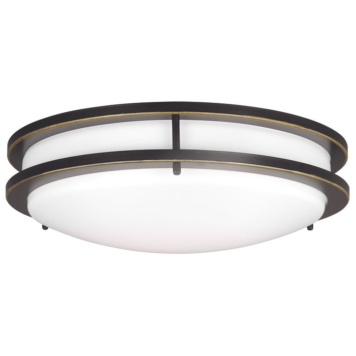 Generation Lighting 7650893S-71 LED Flush Mount, Antique Bronze