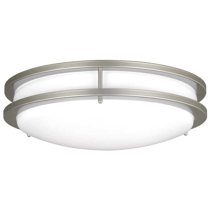 Generation Lighting 7650893S-753 LED Flush Mount, Painted Brushed Nickel