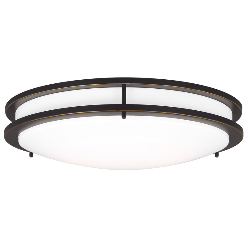Generation Lighting 7750893S-71 LED Flush Mount, Antique Bronze