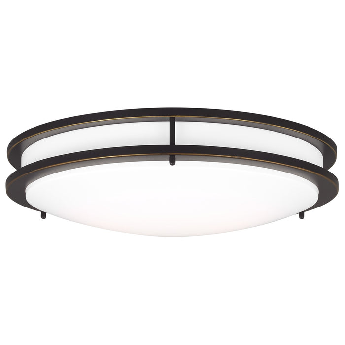 Generation Lighting 7750893S-71 LED Flush Mount, Antique Bronze