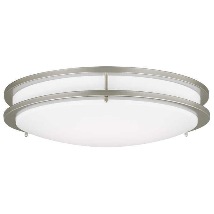 Generation Lighting 7750893S-753 LED Flush Mount, Painted Brushed Nickel