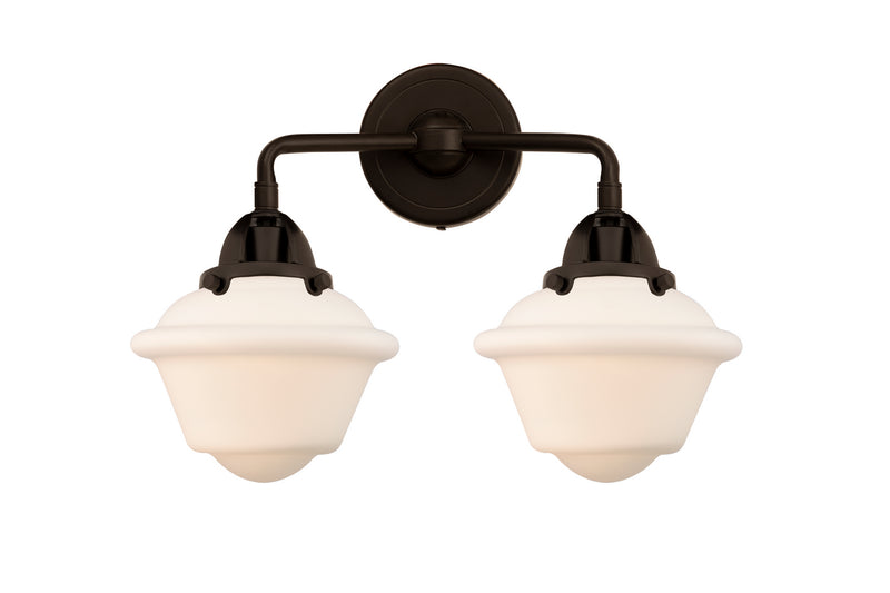 Innovations 288-2W-OB-G531 Two Light Bath Vanity, Oil Rubbed Bronze