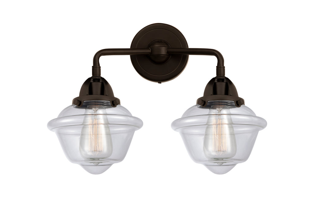 Innovations 288-2W-OB-G532 Two Light Bath Vanity, Oil Rubbed Bronze