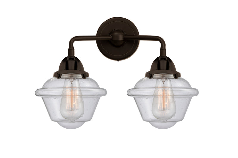 Innovations 288-2W-OB-G534 Two Light Bath Vanity, Oil Rubbed Bronze