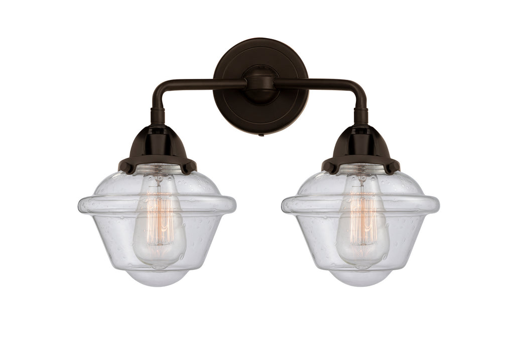 Innovations 288-2W-OB-G534 Two Light Bath Vanity, Oil Rubbed Bronze