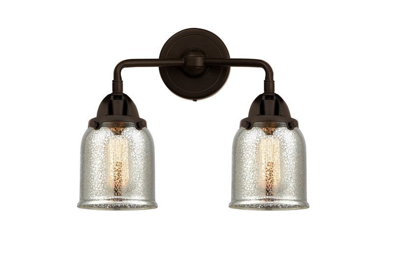 Innovations 288-2W-OB-G58 Two Light Bath Vanity, Oil Rubbed Bronze