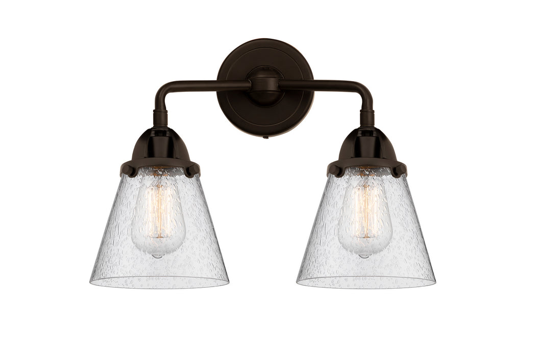 Innovations 288-2W-OB-G64 Two Light Bath Vanity, Oil Rubbed Bronze