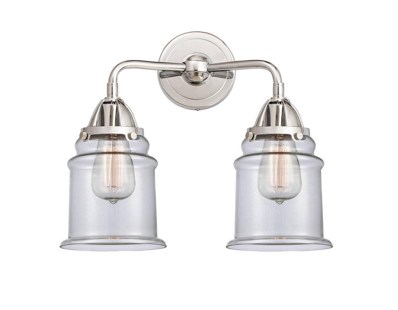 Innovations 288-2W-PC-G182 Two Light Bath Vanity, Polished Chrome